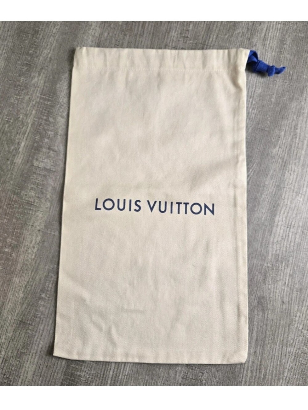 Authentic Louis Vuitton Dust Bag 9"x 15.5" Drawstring Cotton Storage Bag